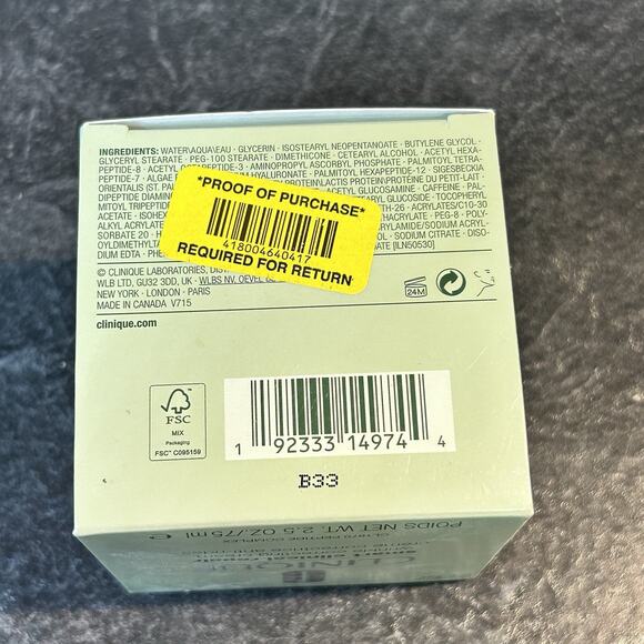 NEW Clinique Smart Clinical‎ Repair Wrinkle Correcting Cream 2.5 oz - Picture 8 of 8